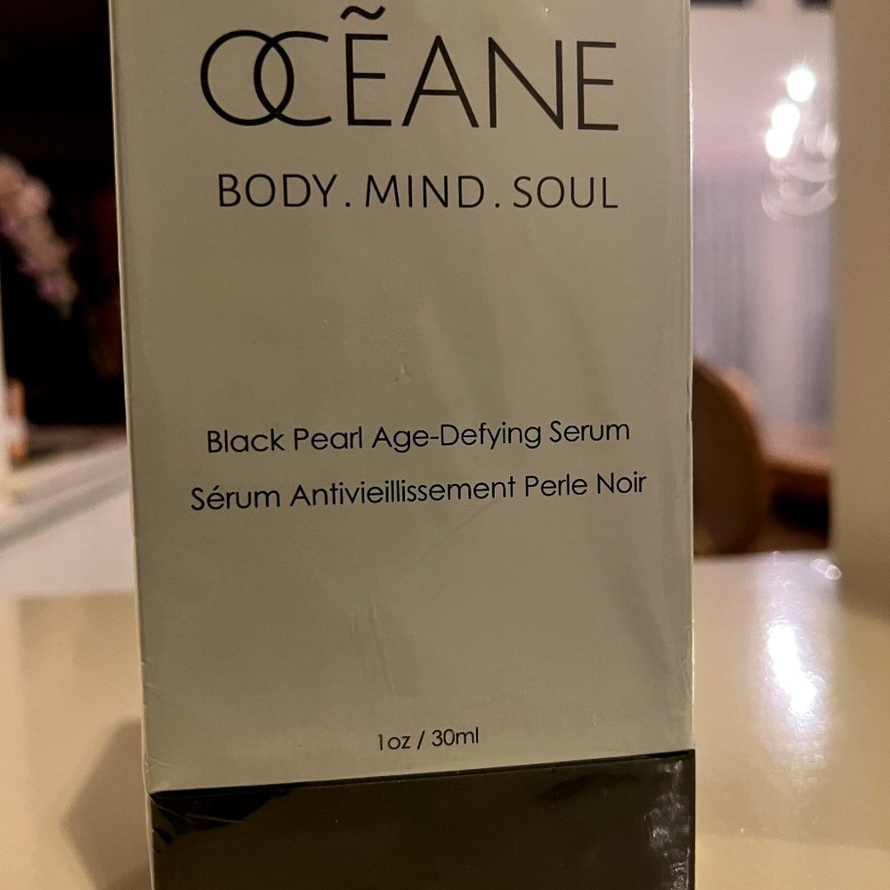 Oceane Black Pearl Age Defying Serum 30ml/1oz NIB Sealed